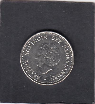 Beschrijving: 1 Gulden BEATRIX